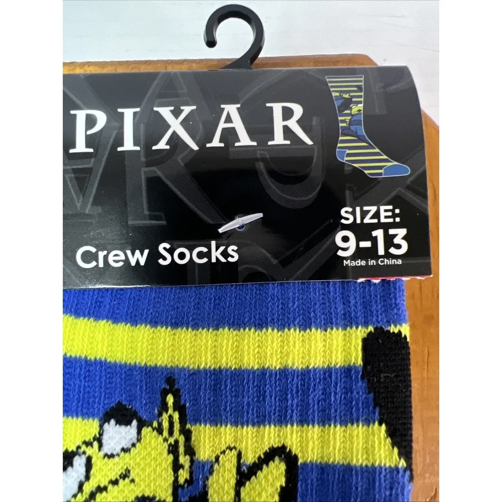 NEW Disney Pixar Toy Story ALIENS Men's Or‎ Women's Crew Socks Size 9-13